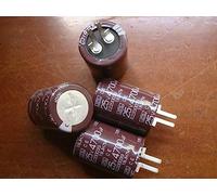 Control circuit 25V 4700uf Rare Silver Plated Large Copper Pin Audio Filter Electrolytic Capacitor 1 Pcs