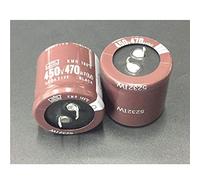Control circuit 2pcs 470uF 450V NCC KMR Series 35x35mm Downsized 450V470uF Aluminum Electrolytic Capacitor