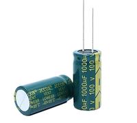 Control circuit 2pcs High Frequency Low Resistance Aluminum electrolytic Capacitor 100V1000UF 1000uf100v Volume: 18x35