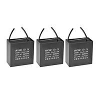 Control circuit 3Pcs Ceiling Fan Capacitor CBB61, Metallized Polypropylene Film Capacitor Great for Fans Pumps Motors Running