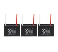 Control circuit 3Pcs Ceiling Fan Capacitor CBB61, Metallized Polypropylene Film Capacitor Great for Fans Pumps Motors Running
