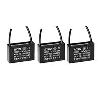 Control circuit 3Pcs Ceiling Fan Capacitor CBB61, Metallized Polypropylene Film Capacitor Great for Fans Pumps Motors Running