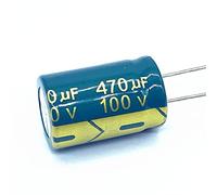 Control circuit 4pcs 100v 470UF Low ESR/Impedance High Frequency Aluminum Electrolytic Capacitor Size 16X25 470UF