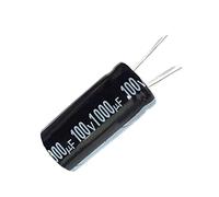 Control circuit 5PCS 100V1000UF 18 * 35mm 1000UF 100V 18x35 Mm Aluminum Electrolytic Capacitor