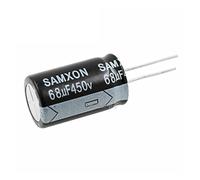 Control circuit 5pcs 450V68UF 18 * 25MM 68UF 450V 18 * 25 Aluminum Electrolytic Capacitor