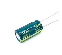 Control circuit 5pcs 47UF 200v 47UF Aluminum electrolytic Capacitor Size 10 * 20