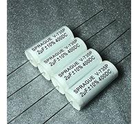 Control circuit 735P 2UF 400V DC Copper Foot Frequency Division Coupling Infinite Capacitor 1 Pcs