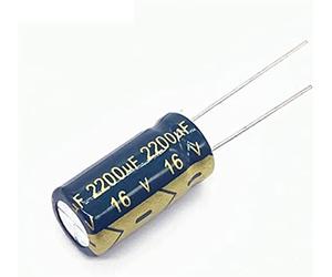 Control circuit Capacitor kit 100pcs/lot H202 2200uf16V Low ESR/Impedance high Frequency Aluminum electrolytic Capacitor Size 10 * 20 16V 2200uf 20% capacitors