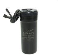 Control circuit Capacitor kit 330V AC Refrigerator electronic starter Start Capacitor 47UF 64UF 75UF 80UF 88-108UF 50HZ 60Hz Refrigerator Compressor Start Capacitor capacitors (Color : 88 108uf)