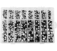 Control circuit Capacitor kit 400pcs/lot 1uF-1000uF Electrolytic Capacitor Assorted Kit 24 Values 10V-50V SMD Aluminum Electrolytic Capacitor 4.7uf 10uf 22uf capacitors