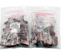Control circuit Capacitor kit KIT 50PC=10value*5pcs Metallized Polyester Film Capacitors CBB Assortment Kit 400V 10nF ~ 3.3UF capacitors