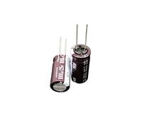 Control circuit Capacitors 10pcs/100pcs 1000uF 25V 12.5x25mm 25V1000uF Low Impedance Aluminum Electrolytic Capacitor (Size : 10pcs)