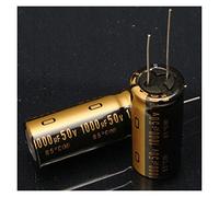 Control circuit Capacitors 10PCS/30PCS Audio electrolytic Capacitor, 1000Uf/50V (Size : 10PCS)
