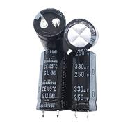 Control circuit Capacitors 10PCS Snap-in PSU Capacitor, 330uf 250v 20x40mm 250V330uF