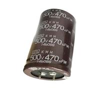 Control circuit Capacitors 16PCS-2PCS Electrolytic Capacitors, 500v 470uf 500v Volume: 35X60MM (Size : 5PCS)