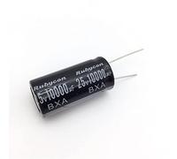 Control circuit Capacitors 1pcs Aluminum Electrolytic Capacitor 25V / 10000 UF 25V/10000UF Electrolytic Capacitor Size 18 * 35 mm Plug-in 25V 10000UF