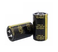 Control circuit Capacitors 2PCS 100v 15000UF Aluminum Electrolytic Capacitor 50v 63v 80v Power Amplifier High Frequency Low ESR Aluminum Capacitor (Size : 80v15000uf 35x70)