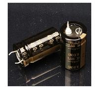 Control circuit Capacitors 2PCS/10PCS 100uf/400V Audio Electrolytic Capacitor, Audio Switching Power Supply Dedicated (Size : 2PCS)