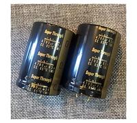 Control circuit Capacitors 2PCS/10pcs KG Audio electrolytic Capacitor, Gold Foot Through 4700Uf/63V 35 * 50mm (Size : 2pcs)