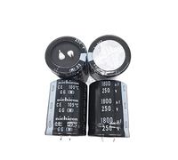 Control circuit Capacitors 2PCS/10PCS Snap-in PSU Capacitor, 1800uf 250v 35x45mm 250V1800uF (Size : 10PCS)