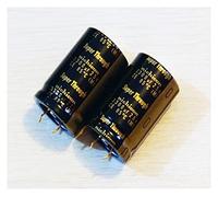 Control circuit Capacitors 2PCS/10pcs Through Audio electrolytic Capacitor, 3300Uf/25V 25 * 40mm (Size : 10pcs)
