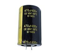 Control circuit Capacitors 4pcs Audio Electrolytic Capacitor, 400V470UF 35 * 40 30 * 50, For Audio Amplifier High Frequency Low ESR (Size : 30x50)