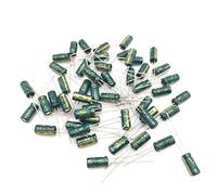 Control circuit Capacitors 50pcs/lot 1UF 50V 1mf 105C 5X11mm Aluminum Electrolytic Capacitor 50V1UF Radial Lead 50pcs