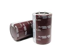 Control circuit Capacitors 5pcs 1000UF 400V 35x50 35x60MM, Aluminum Electrolytic Capacitor, 400V1000UF 35 * 50MM 35 * 60MM (Size : 35X50 5PCS)