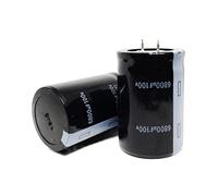Control circuit Capacitors 5pcs 100V6800UF, Aluminum Electrolytic Capacitor, 6800UF 100V 35x50 35X60MM (Size : 35X50 5PCS)