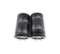 Control circuit Capacitors 5pcs 200V3300UF 35 * 60 35 * 70MM, Aluminum Electrolytic Capacitors, 200V 2200UF 35 * 60 35 * 70MM (Size : 35X60 5PCS)