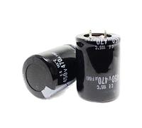 Control circuit Capacitors 5pcs 450V470UF, Aluminum Electrolytic Capacitor, 470UF 450V 30x45 30x50 35x40 35x45 35x50MM (Size : 35x50 5PCS)