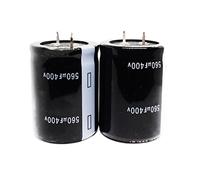 Control circuit Capacitors 5pcs 560UF 400V Aluminum Electrolytic Capacitor, 35x45 35x50 30x50MM 400V560UF 35 * 50MM (Size : 30x50 5PCS)