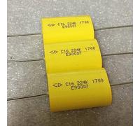 Control circuit GD C16 Series 0.22UF 1700V 224J Thick Copper Foot IGBT Non-inductive Absorption Capacitor 1 Pcs