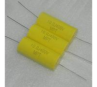 Control circuit Long MPT 400v10uf 106j 10mfd 400VDC Axial Horizontal Polypropylene Capacitor 1 Pcs
