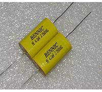 Control circuit MF 250v 4.0UF 405J 250VAC Copper Pin Frequency Division Film Capacitor 1 Pcs