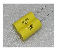 Control circuit MPT 400V 4.0UF 405J 400VDC Axial Ultrasonic Frequency Division Film Capacitor 10pcs