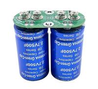 Control circuit Supercapacitor 5.4V250F Automobile Electronic Rectifier 2.7V500F*2 Capacitor Low Internal Resistance with Screw Hole