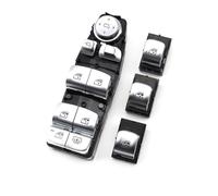 Control Compatible With For X4 Series G02 For X5 Series G05 2017 2018 LHD RHD Electrical Power Chrome Window Lifting Switch 61319179913(Model B 4PCS Set)
