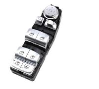 Control Compatible With G31 F90 For 6 Series G32 Gt For X3 Series G01 2016 2017 2018 LHD RHD Electrical Power Chrome Window Lifting Switch 61319179913(Model B Silver)