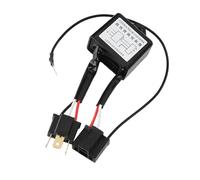 Control Converter LED Negative Converter Negative Switch Harness Adaptor Reversed Polarity for H4 Pack of 2