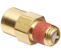 Control Devices Brass Ball Check Valve, 1/4" NPT Female x NPT Male