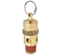 Control Devices ST Series Brass ASME Safety Valve, 125 psi Set Pressure, 1/4" Male NPT
