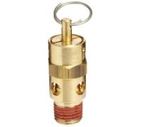 Control Devices-ST25-1A ST Series Brass ASME Safety Valve, 60 psi Set Pressure, 1/4" Male NPT