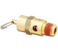 Control Devices ST25-1A100 St251A100 St Series Brass Soft Seat Asme Safety Valve, 100 Psi Set Pressure, 1/4 Male Npt