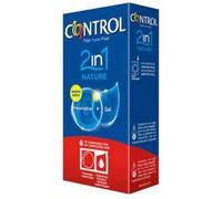 Control Duo Nature 2 in 1 Condom + Gel 6 units 6