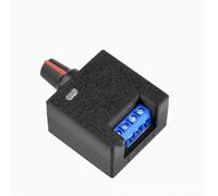 Control for PWM Fan Motor, 5-12V Voltage Input, 2A Current Output, DIY Water Cooling Radiator LED Light Regulator, Black