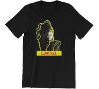 Control Janet Jackson Men T-Shirt Black L