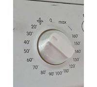CONTROL KNOB DIAL COMPATIBLE WITH INDESIT IDC75BUK, IDC85, IDC8T3, IDC8T3BUK, IDV65UK MINUTES TIMER SELECTOR DIAL TUMBLE DRYER