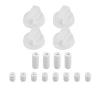 Control Knobs Replacement,Stove Knobs Replacements 4X - Stove Button, Thermostat Knob, Marked for Kitchen Cookers, Home, Restaurant Kitchens