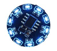 Control LED Rotating Light 16 Dynamic Modes Battery Operated for Architectural Sand Table Scene Decoration Induction Flows Lights